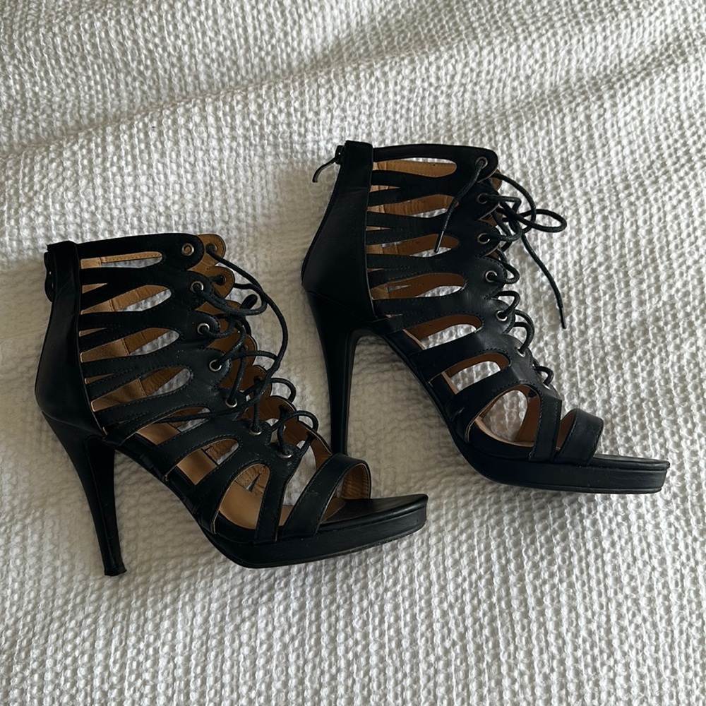 Black heels
